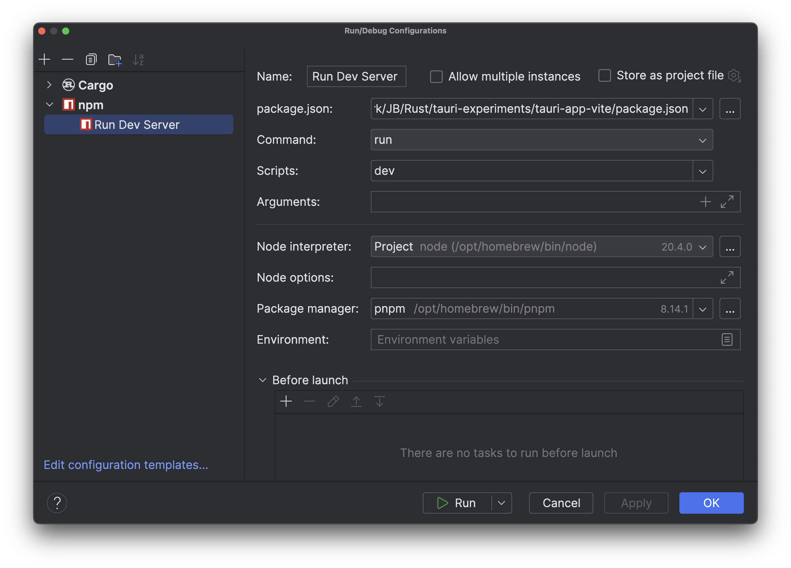 NPM Configuration